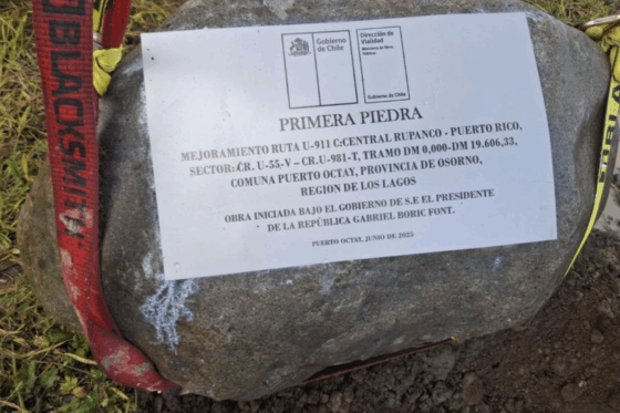 Inician obras de mejoramiento en la Ruta U-911 en Puerto Octay
